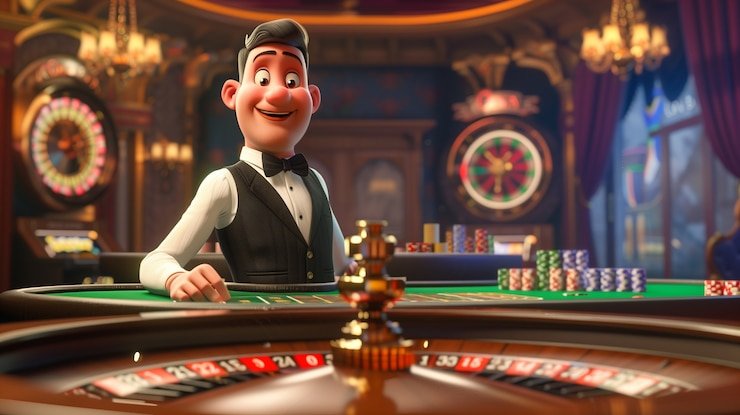 Antarmuka aplikasi gitarpoker di perangkat Android menampilkan menu utama dengan akses ke permainan live casino dan pasar olahraga